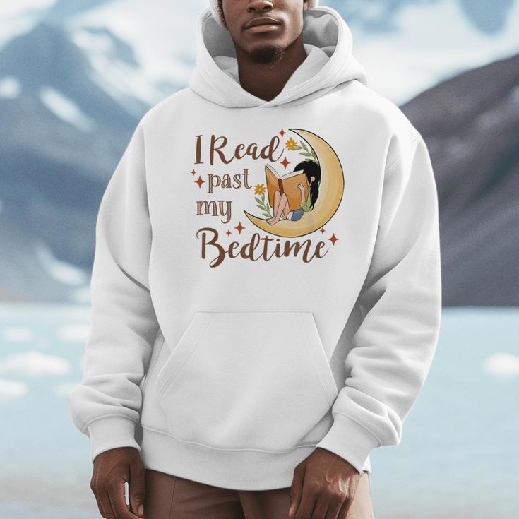 I Read Past My Bedtime Book Lover Men Hoodie