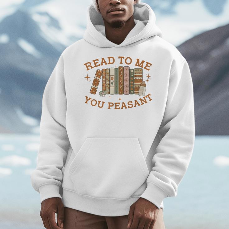 Read To Me You Peasant Book Lover Bookish Baby Men Hoodie Read To Me You Peasant Book Lover Bookish Baby Men Hoodie