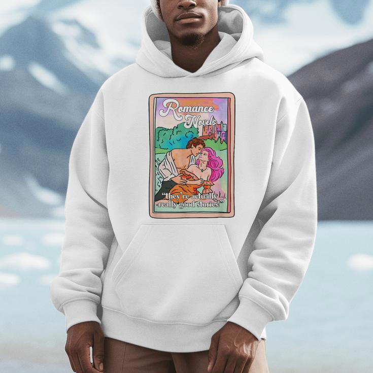 Romance Novels Really Good Stories Tarot Card Book Lover Men Hoodie Romance Novels Really Good Stories Tarot Card Book Lover Men Hoodie