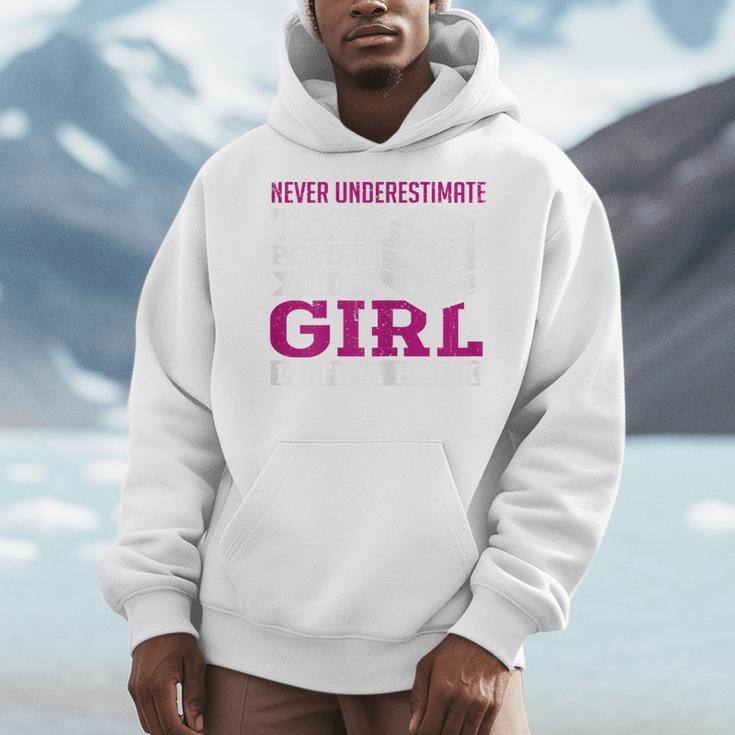SOMMAS BOOKS Never Underestimate The Power Of a Girl With a Book Reading Men Hoodie