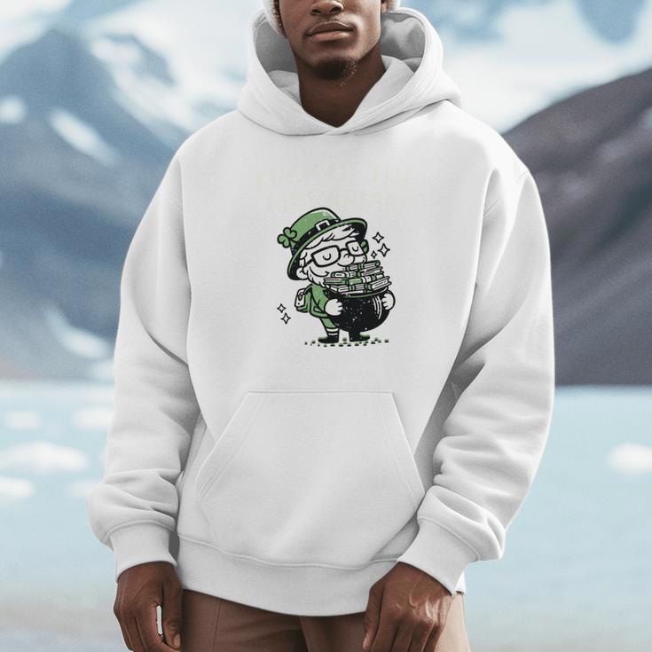 St Patricks Librarian Book Lover Library Worker School Performance Men Hoodie