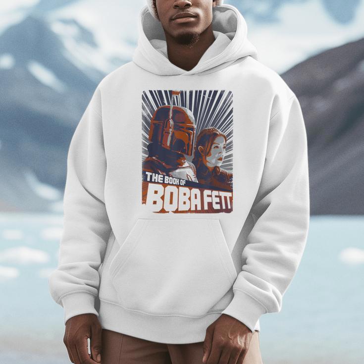 Star Wars The Book Of Boba Fett Retro Graphic Poster Men Hoodie Star Wars The Book Of Boba Fett Retro Graphic Poster Men Hoodie