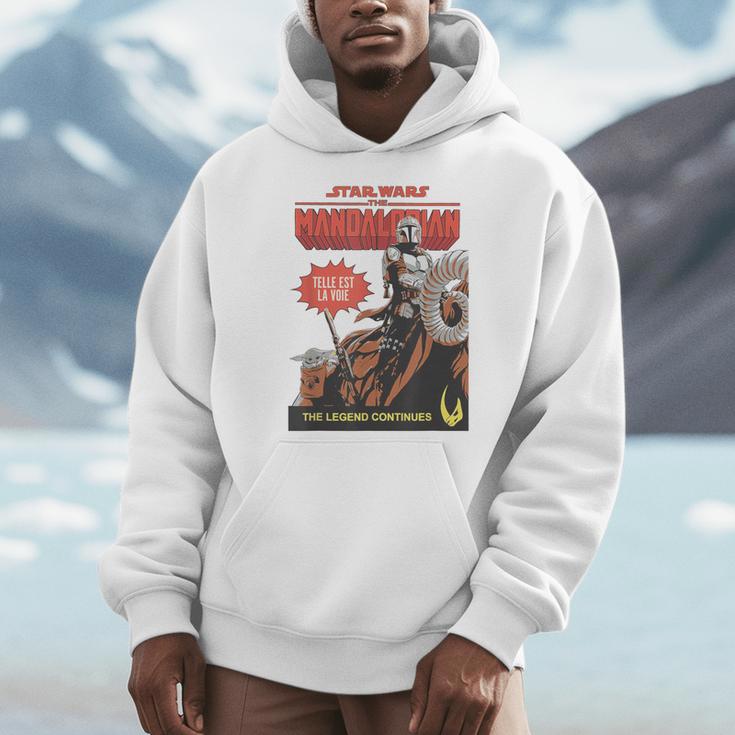 Star Wars The Mandalorian Telle Est La Voie Comic Book Men Hoodie