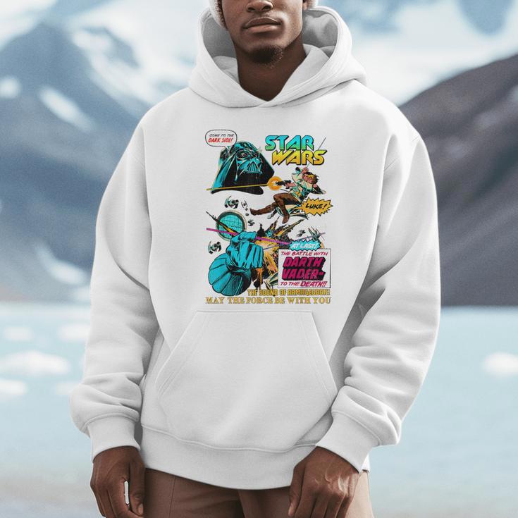 Star Wars Vader Luke Leia Epic Comic Book Teaser T-Shirt Men Hoodie Star Wars Vader Luke Leia Epic Comic Book Teaser T-Shirt Men Hoodie