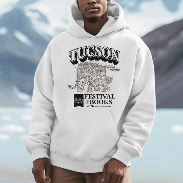 Tucson Festival Of Book Merch TFOB 2026 Critter Jaguar Men Hoodie Tucson Festival Of Book Merch TFOB 2026 Critter Jaguar Men Hoodie