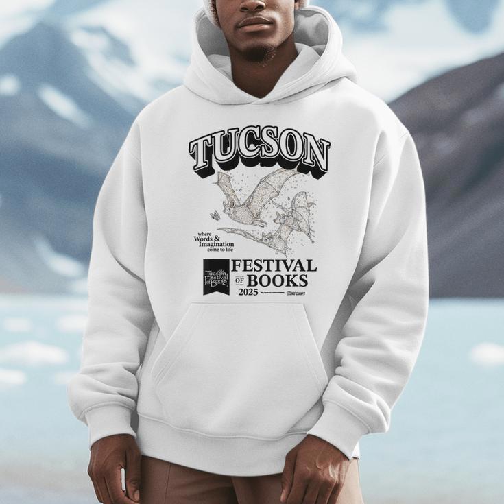 Tucson Festival Of Books Merch TFOB 2025 Criter Bat Men Hoodie