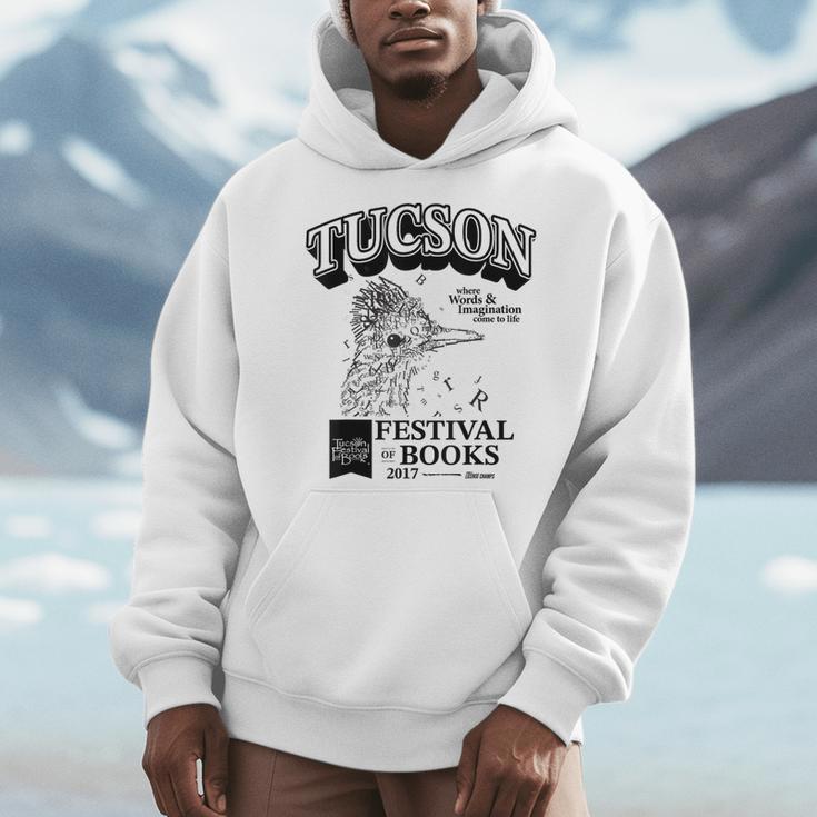 Tucson Festival Of Books TFOB 2017 Roadrunner Mascot Men Hoodie Tucson Festival Of Books TFOB 2017 Roadrunner Mascot Men Hoodie