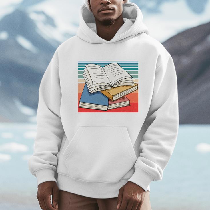 Unpaid Book Critic Book Reader Bookworm Vintage Men Hoodie