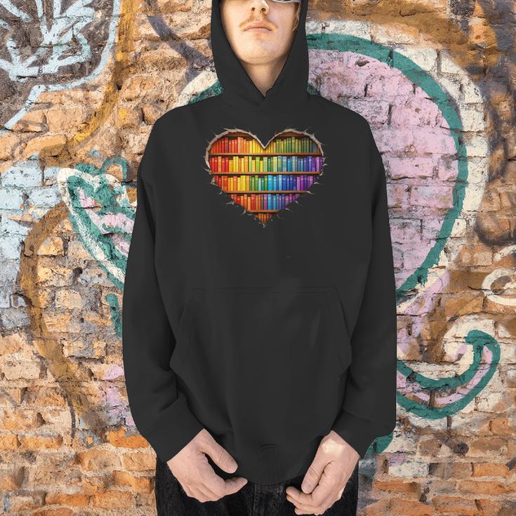 3D Bookshelf Men Hoodie