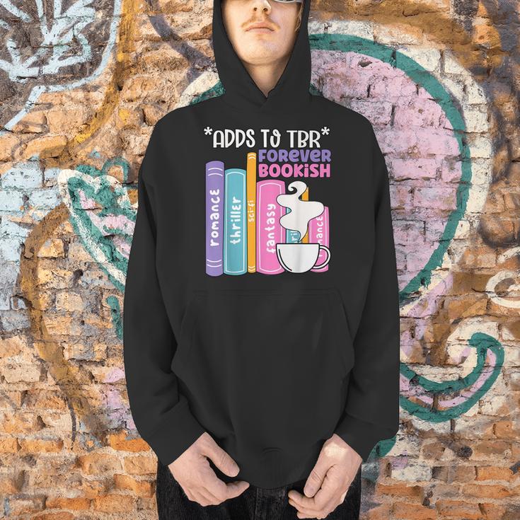 Adds To TBR Forever Bookish Book Lover Tee Men Hoodie