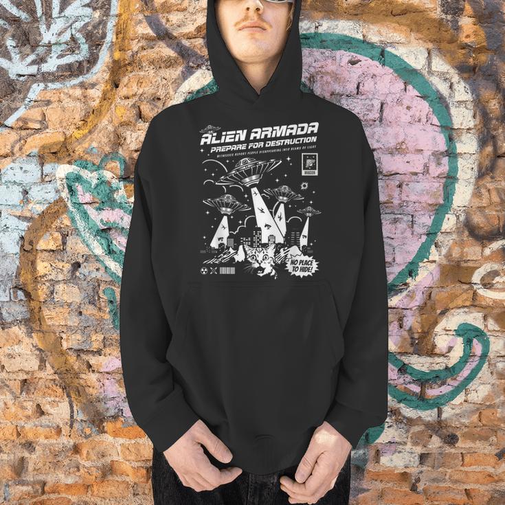 Alien Abduction UFO Lovers Comic Book Style Shirt Men Hoodie Alien Abduction UFO Lovers Comic Book Style Shirt Men Hoodie