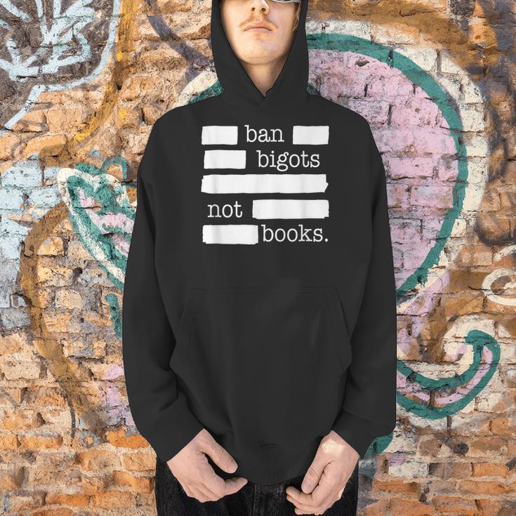 Ban Bigots Not Books Men Hoodie