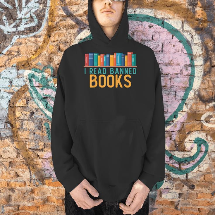 I Am With The Banned Books Shirts I Read Banned Books Men Hoodie