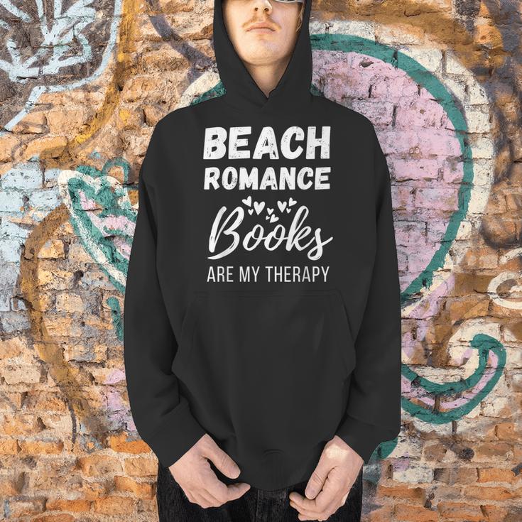 Beach Romance Beach Romance Books Are My Therapy Men Hoodie