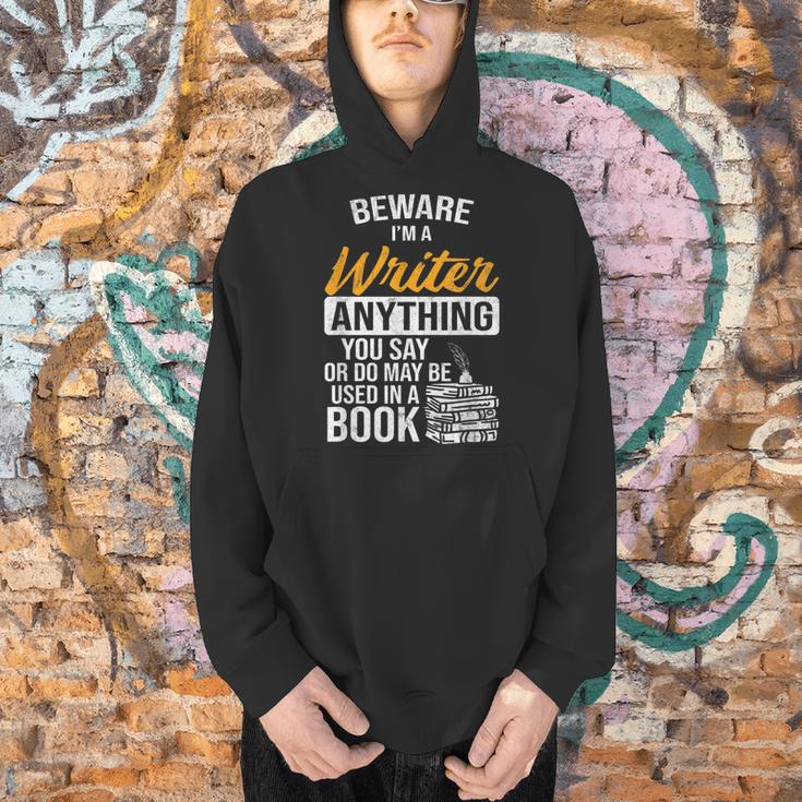 Beware You Say Used In A Book Author Writer Men Hoodie Beware You Say Used In A Book Author Writer Men Hoodie