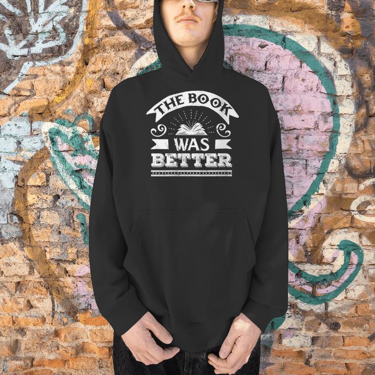 The Book Was Better Reading For Book Lovers Men Hoodie The Book Was Better Reading For Book Lovers Men Hoodie