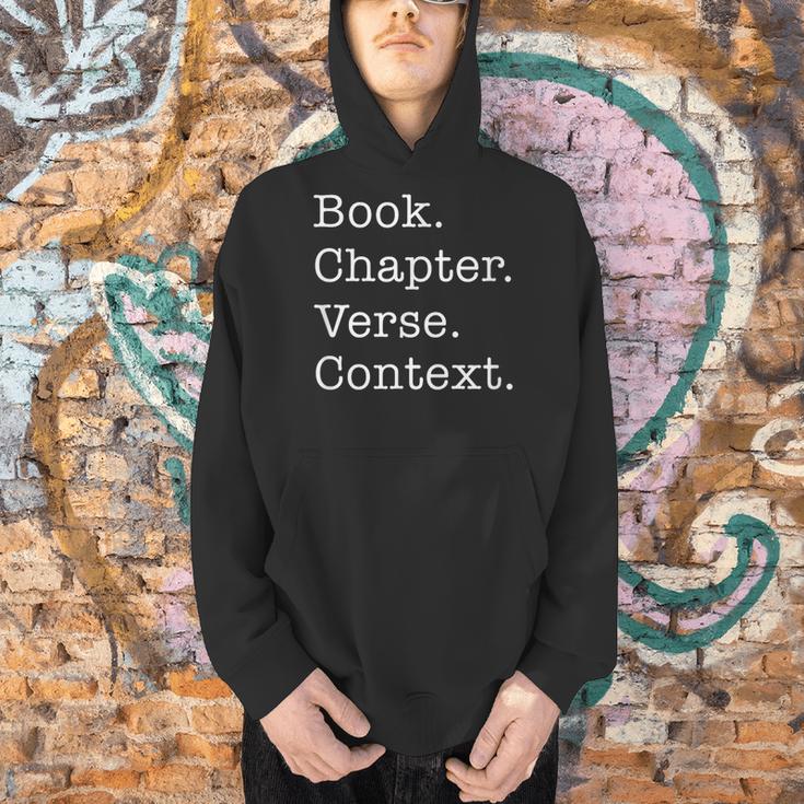 Book Chapter Verse Context Theology Christian Reformed Men Hoodie