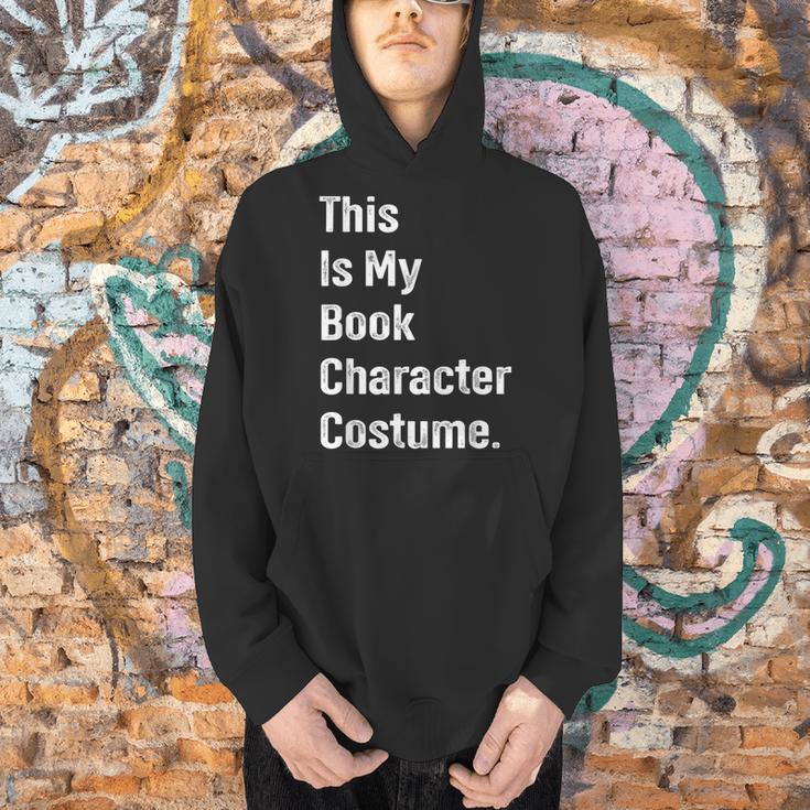 This Is Book Character Costume Easy Lazy DIY Halloween Party Men Hoodie