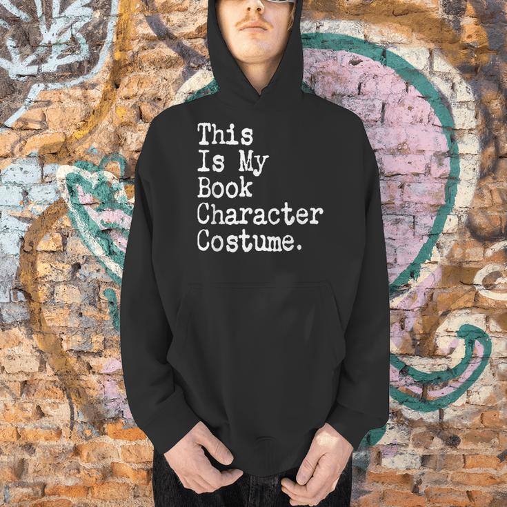 This Is My Book Character Costume Lazy Halloween Costume Men Hoodie This Is My Book Character Costume Lazy Halloween Costume Men Hoodie