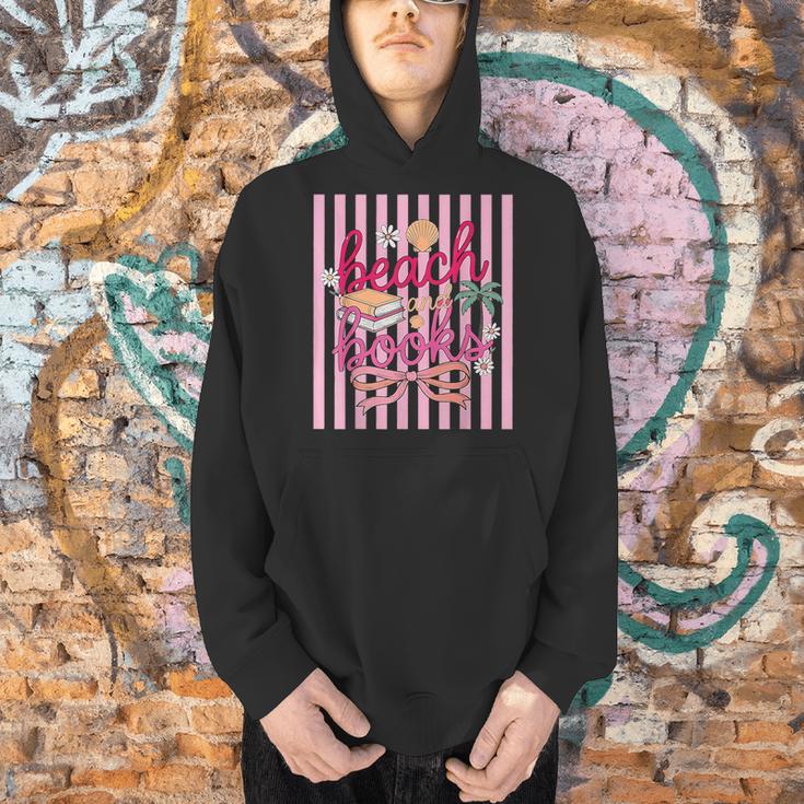 Book Girl Summer Beach Club Summer Reading Men Hoodie