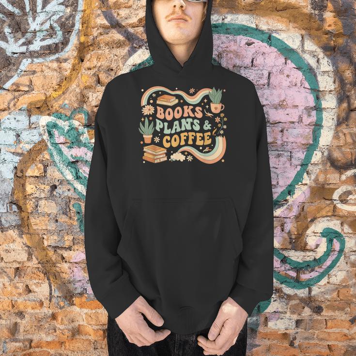 Book Lover Coffee Plants Retro Cozy Succulent Reading Groovy Men Hoodie Book Lover Coffee Plants Retro Cozy Succulent Reading Groovy Men Hoodie