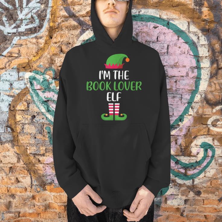 Book Lover Elf Family Matching Christmas Group Xmas Men Hoodie