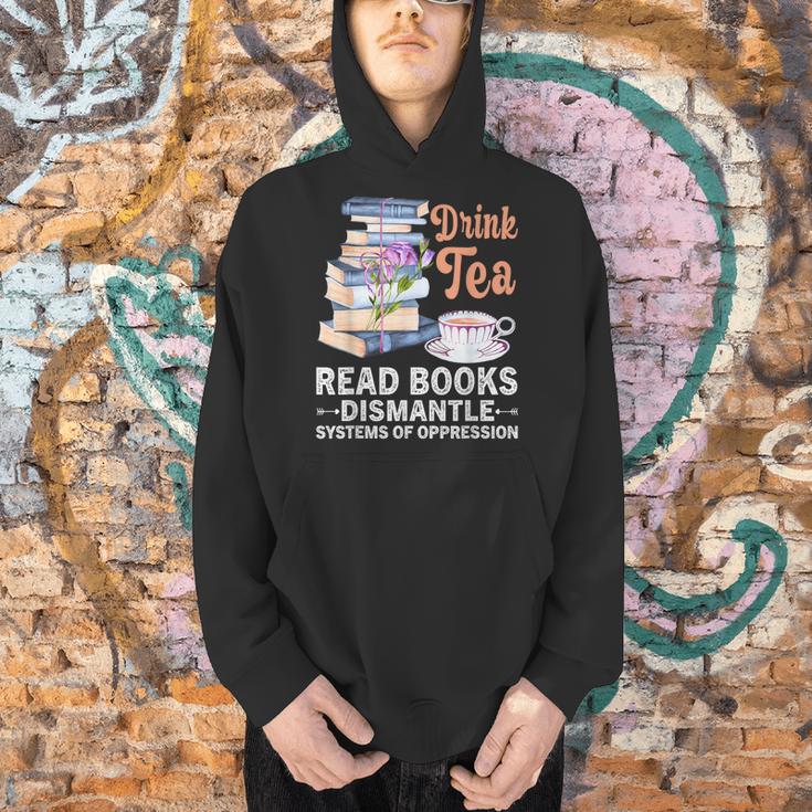 Book Lover Quote Drink Tea Read Books Cool Book Lover Men Hoodie Book Lover Quote Drink Tea Read Books Cool Book Lover Men Hoodie