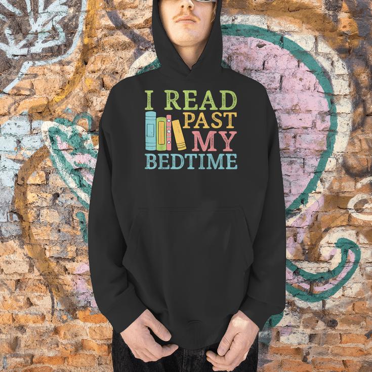 Book Lover I Read Past My Bedtime Bookworm Reader Librarians Men Hoodie