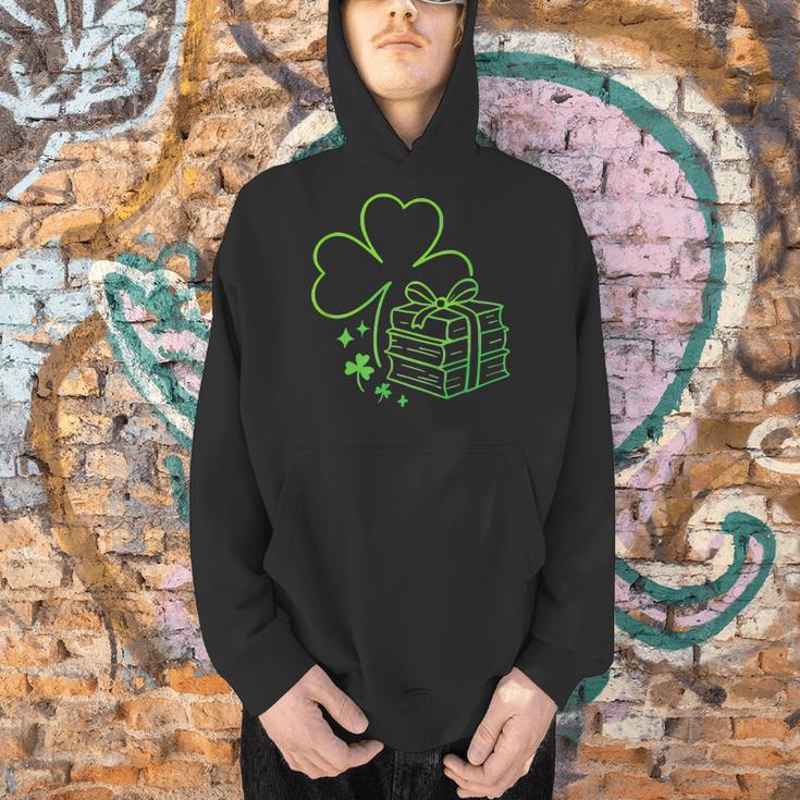 Book Lover St Patrick Day Librarian Teacher St Paddys Men Hoodie Book Lover St Patrick Day Librarian Teacher St Paddys Men Hoodie