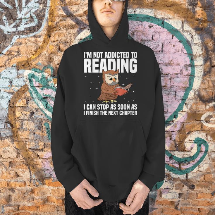 Book Reader Art For Men Women Bookish Book Nerd Lover Men Hoodie