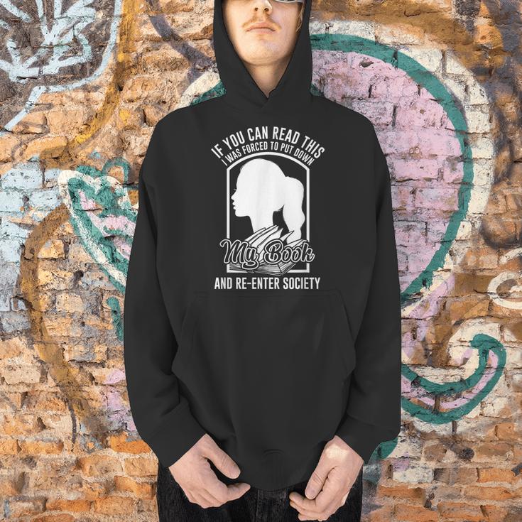 Book Society Library Literature Reading Books Lover Bookworm Men Hoodie