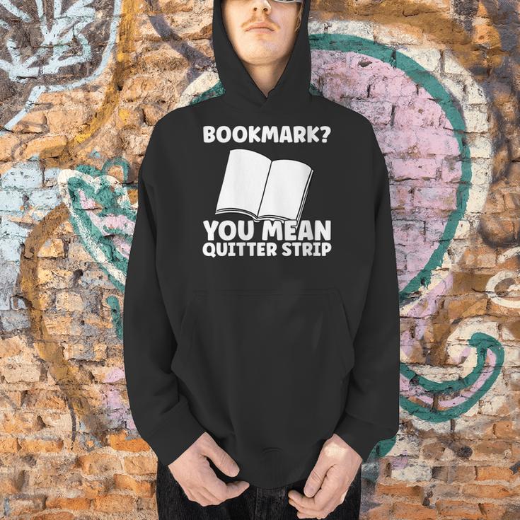 Bookmark Book Reader Men Hoodie