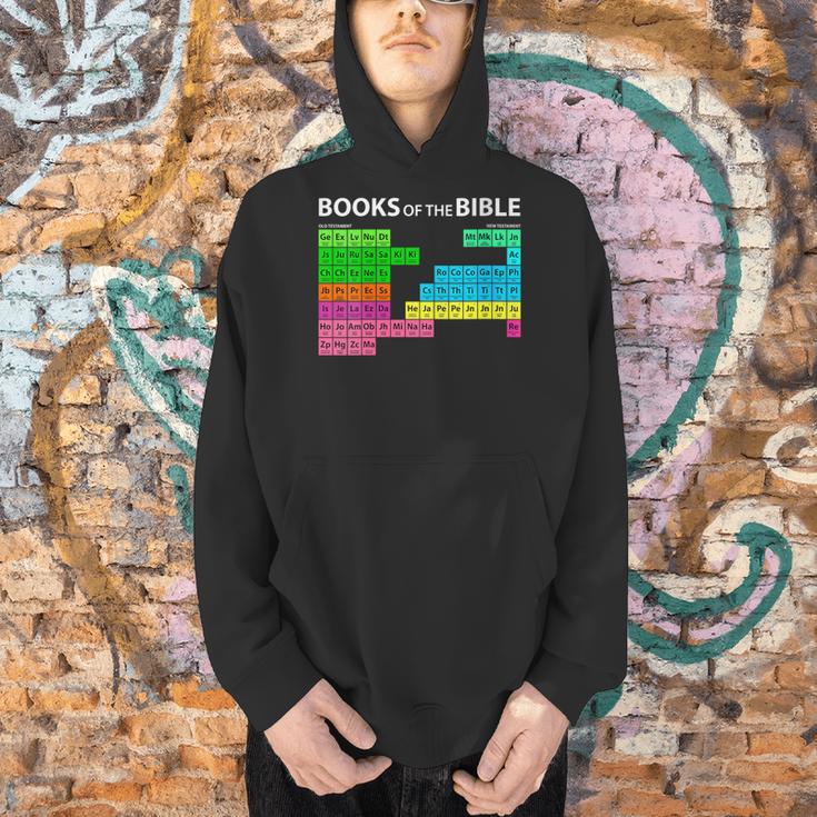 Books Of Bible Periodic Table Seminary Pastor Appreciation Men Hoodie
