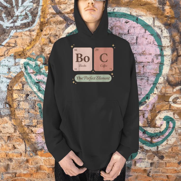 Books And Coffee Periodic Table Elements The Perfect Element Men Hoodie