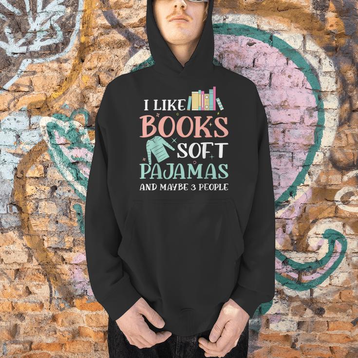 I Like Books Soft Pajamas And Maybe 3 People Book Pajama Men Hoodie I Like Books Soft Pajamas And Maybe 3 People Book Pajama Men Hoodie