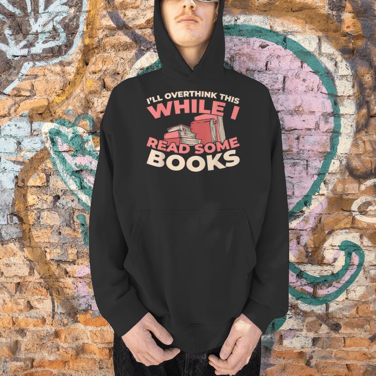 Bookworm Novel Writer Literature Bibliophile Library Books Men Hoodie