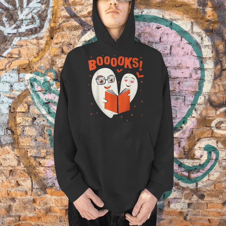 Booooks Boo Ghost Book Library Halloween Students Teachers Men Women Kids Men Hoodie Booooks Boo Ghost Book Library Halloween Students Teachers Men Women Kids Men Hoodie