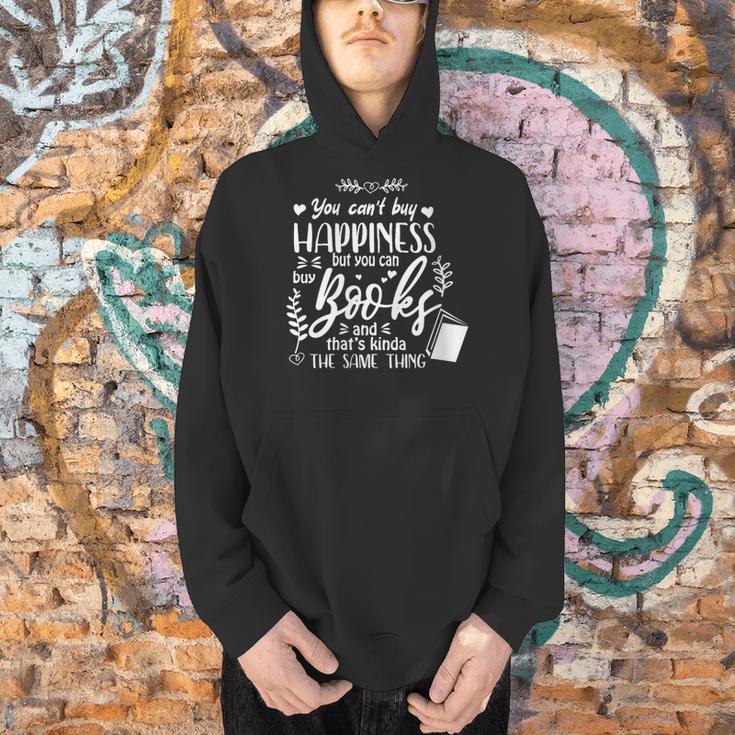 You Can't Buy Happiness But Books Kinda The Same Reading Men Hoodie