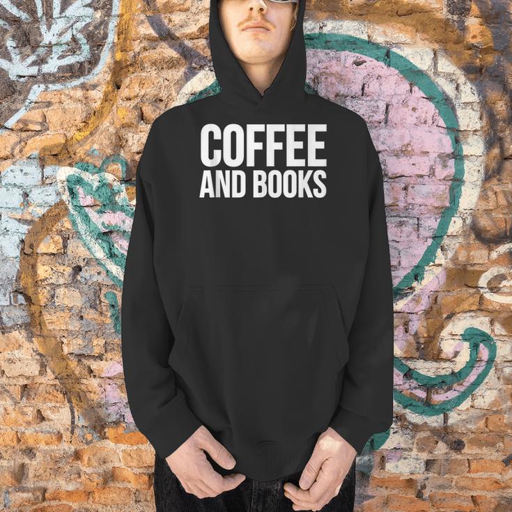 Coffee Book Lover Coffee And Books Men Hoodie