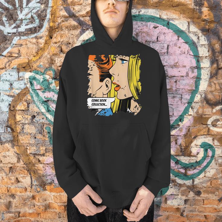 Comic Book Collection Comic Book Collector Men Hoodie