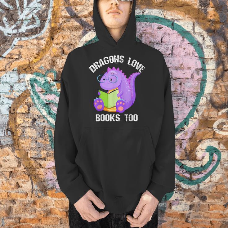 Cure Dragons Love Books Too Men Hoodie Cure Dragons Love Books Too Men Hoodie