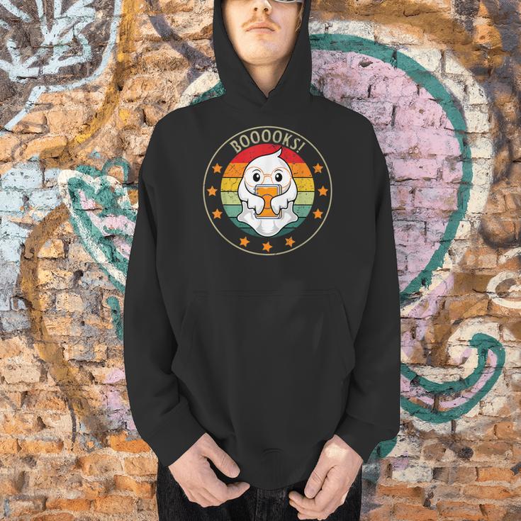 Cute Ghost Book Reading Halloween Teacher Top Puns For Men Women Kids Men Hoodie Cute Ghost Book Reading Halloween Teacher Top Puns For Men Women Kids Men Hoodie