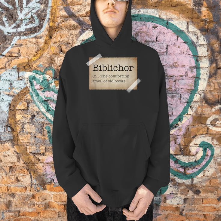 Dark Academia Aesthetic Biblichor Old Vintage Books Lover Men Hoodie