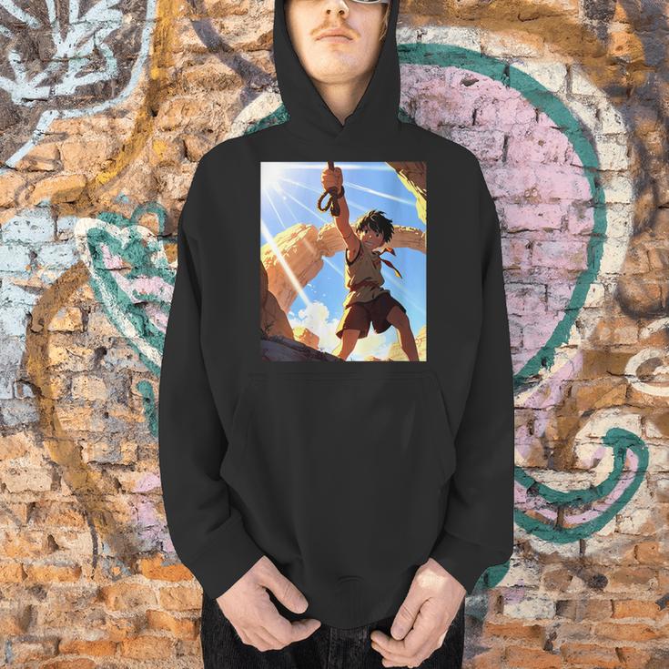 David And Goliath Bible Book Samuel King David Anime Manga Men Hoodie
