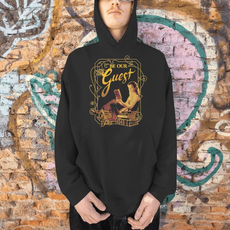 Disney Beauty And The Beast Belle Book Graphic T-Shirt Men Hoodie