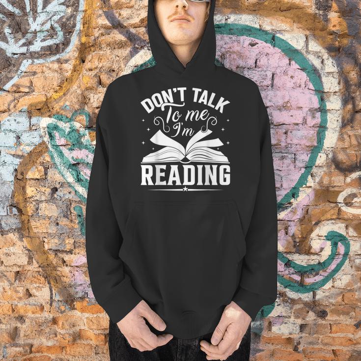 Don't Talk To Me I'm Reading Book Nerd Shirt Book Lover Men Hoodie Don't Talk To Me I'm Reading Book Nerd Shirt Book Lover Men Hoodie