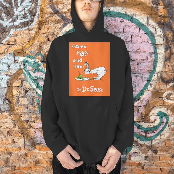Dr Seuss Green Eggs And Ham Book Cover Men Hoodie Dr Seuss Green Eggs And Ham Book Cover Men Hoodie