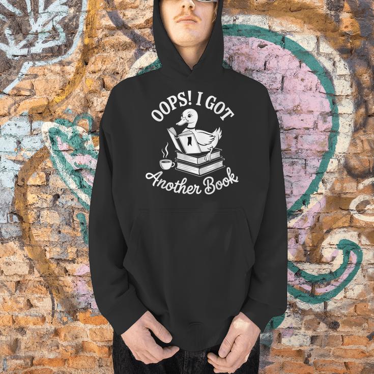 Duck Reader Oops I Got Another Book Men Hoodie Duck Reader Oops I Got Another Book Men Hoodie