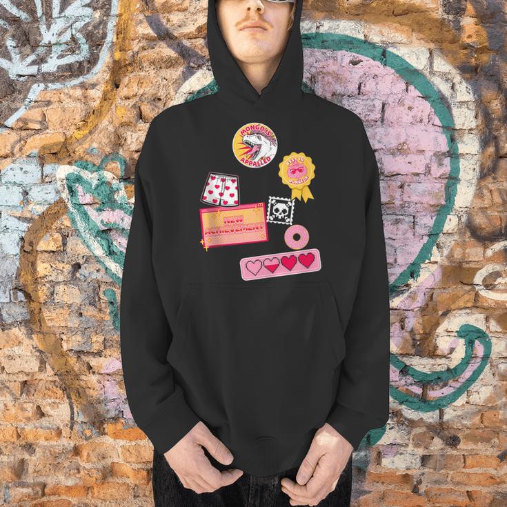 Dungeon Crawler Carl Colorful Sticker Collage LitRPG Book Men Hoodie