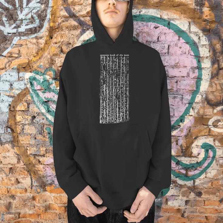 Egyptian Book Of The Dead Funerary Text Ancient Hieroglyphic Men Hoodie